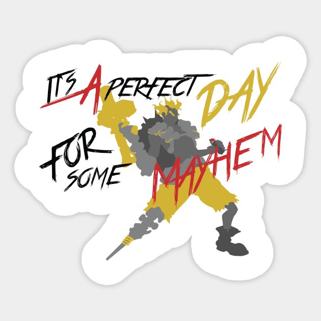 Junkrat Sticker by WinterWolfDesign